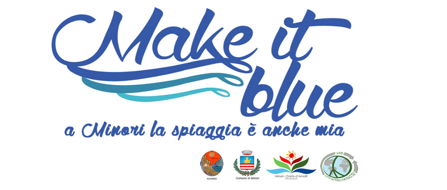 Spiaggia libera di Minori: Make it Blue tra laboratorio ambientale ed educazione